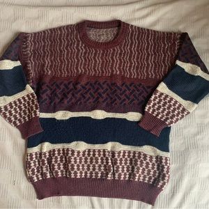 Vintage 80’s crewneck knit sweater